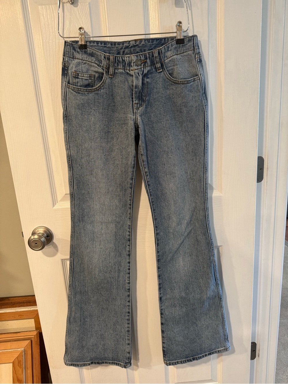 Brandy Melville John Galt Light Blue Flare Jeans- size S